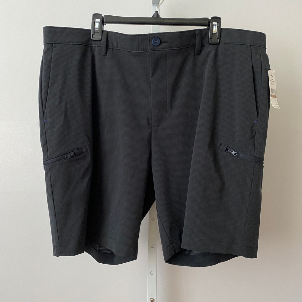 Tommy Bahama 42‎ Jet Black Bahama Coast Cargo 9 Shorts Performance